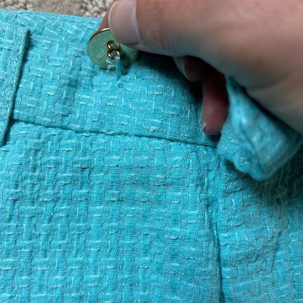 Draper James Basket Weave Short Size 2 - image 7